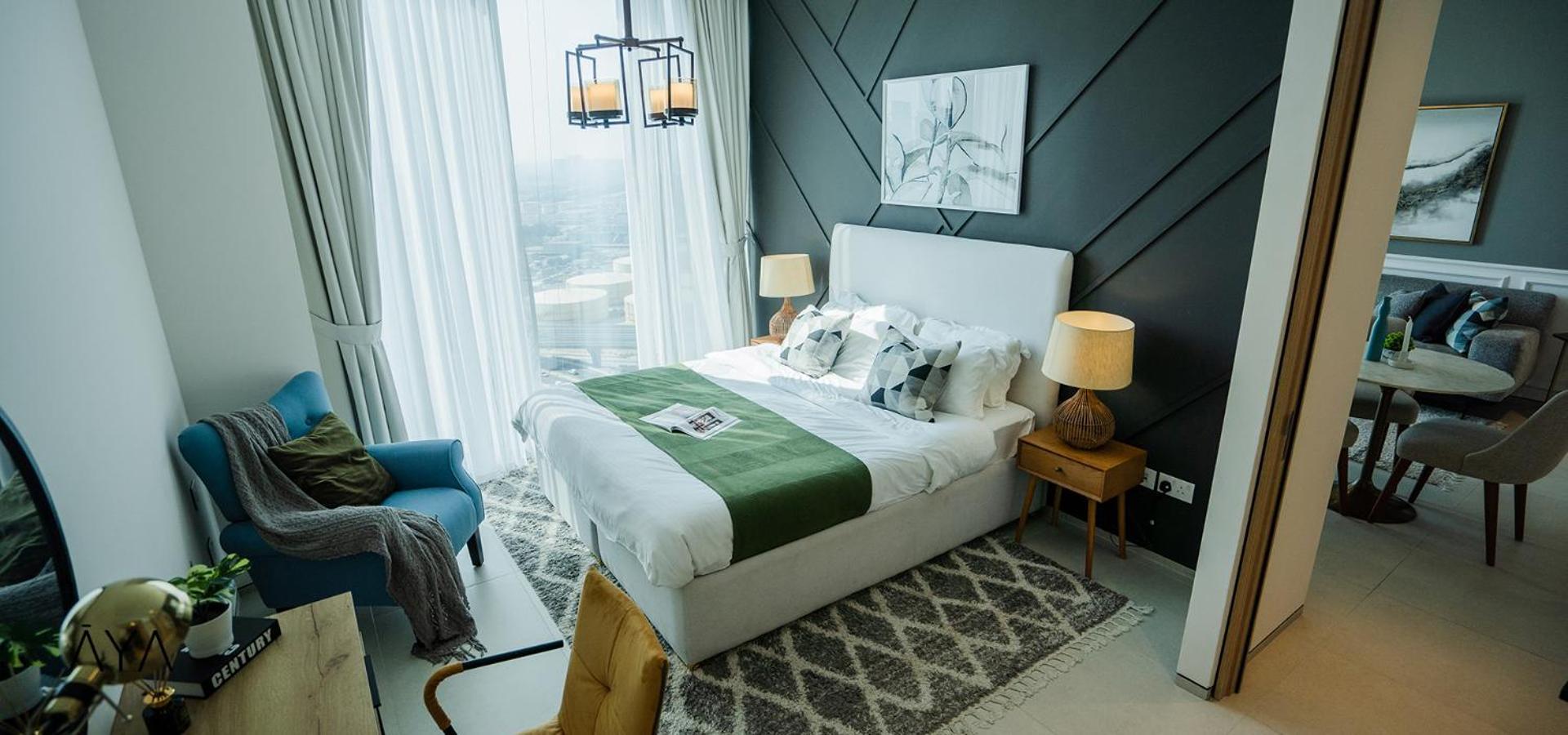 Jumeirah Gate Tower 1 - Stylish Apartment With Pool & City Views Dubai Eksteriør billede