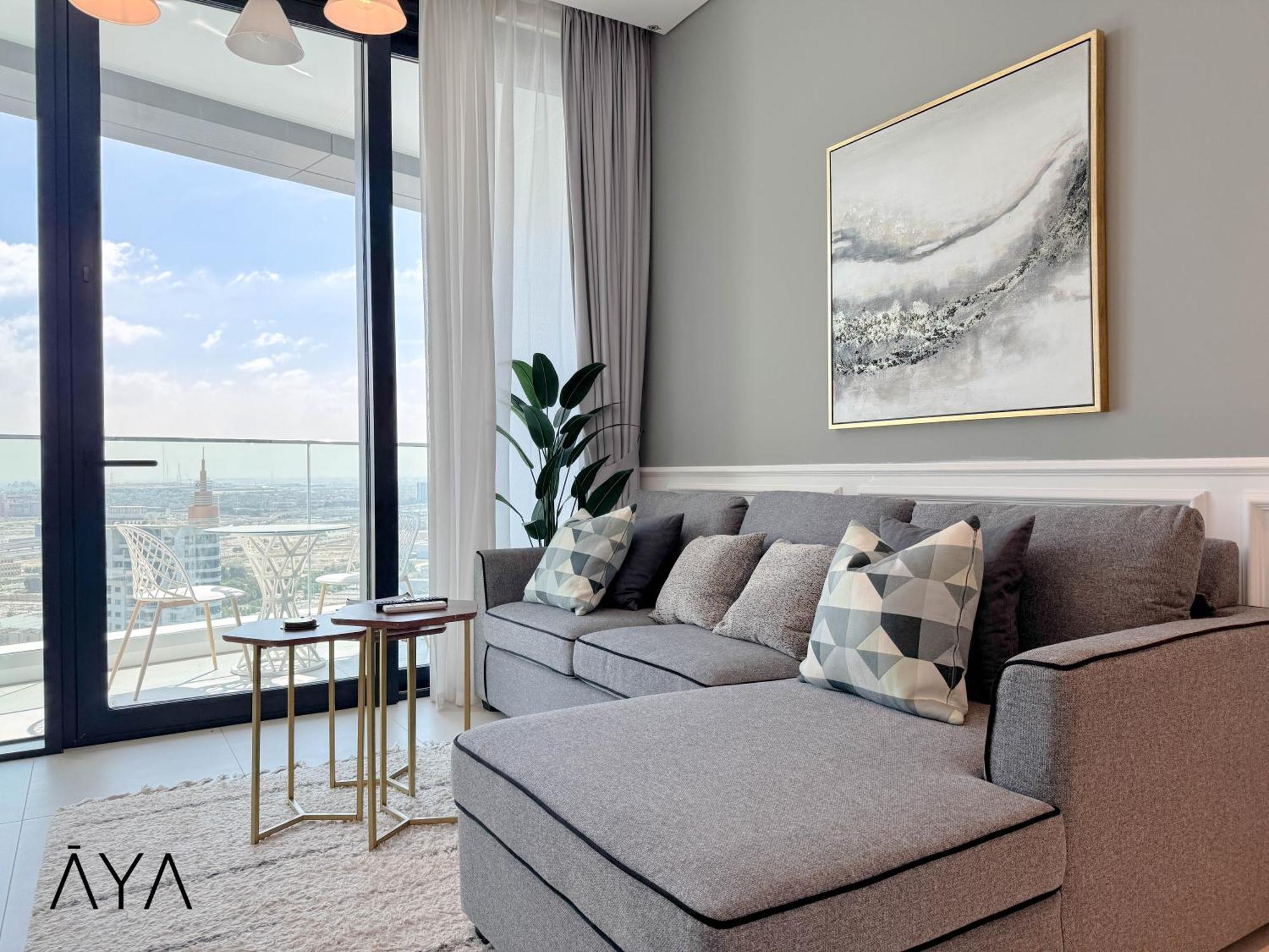 Jumeirah Gate Tower 1 - Stylish Apartment With Pool & City Views Dubai Eksteriør billede