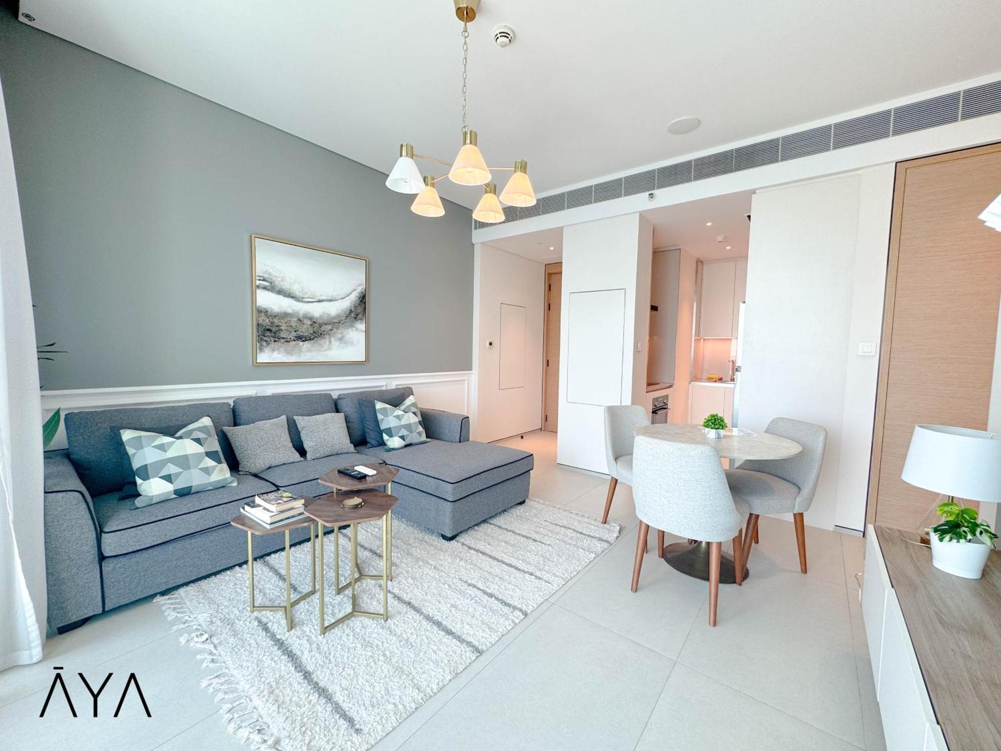 Jumeirah Gate Tower 1 - Stylish Apartment With Pool & City Views Dubai Eksteriør billede